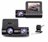 2.4นิ้วกล้องติดหน้ารถยนต์ Era HD 1080P Dashcam DVR Recorder 3กล้องแถมเมมโมรี32G