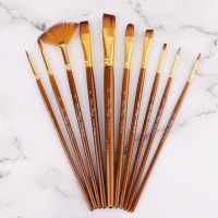 ชุดพู่กันงานศิลปะ 10 ชิ้น Artist Brushes Value Pack