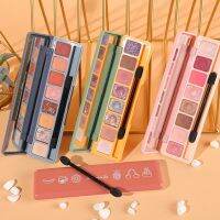 LAMEILA อายแชโดว์ 8 ช่อง เนื้อดินน้ำมัน กลิตเตอร์ Soft Eye Shadow Lasting Makeup มีเอฟเฟกต์ ติดทนนาน ของแท้