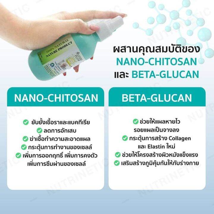 สเปรย์นาโน-ไคโตซานพลัส-natureplus-nano-spray-สูตรใหม่-ช่วยเรื่องผิวหนัง-เชื้อรา-เรื้อน-ยีสต์-เลียได้ปลอดภัยต่อหมาแมว