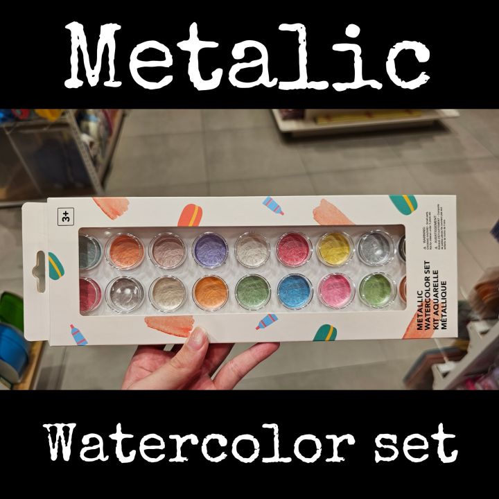 metalic-watercolor-set-เซ็ทสีน้ำเมทัลลิค