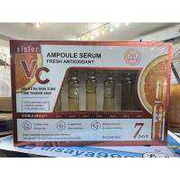 sister Ampoule Serum Fresh Antioxidant แอมพูโดสสูตรvc ไวเทนนิ่งเปลี่ยนผิว ใน 7 วัน