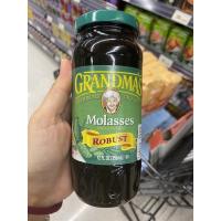 โมลาส 100% Molasses Unsulphured Robust ( Grandma’s Brand ) 355 Ml. กากน้ำตาล ตรา แกรนด์มา ( โมลาส อัลซัลเฟรด์ โรบัส )