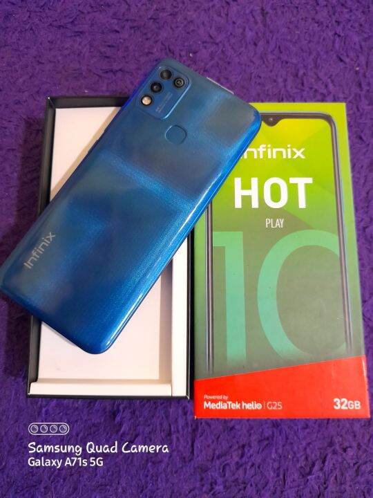 infinix hot 10 second