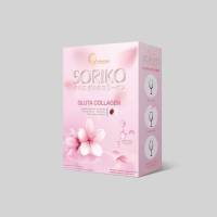 (1 กล่อง)Soriko Gluta Collagen โซริโกะ กลูต้า คอลลาเจน มี 15( ซอง