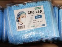 Longmed clip cap หมวกคลุมผม หมวกตัวหนอน   หมวกอนามัยทางการแพทย์ Longmed Clip Cap [บรรจุ 100 ชิ้น/ห่อ]