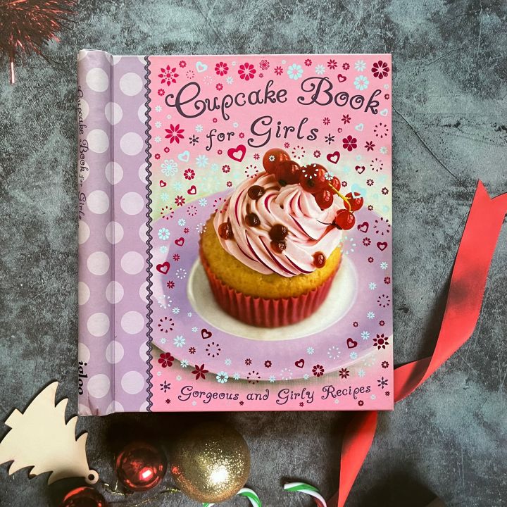 หนังสือสอนทำเบเกอรี่-igloo-gorgeous-and-girly-recipes-cupcake-book-for-girls-cookbook-cakes-homemade