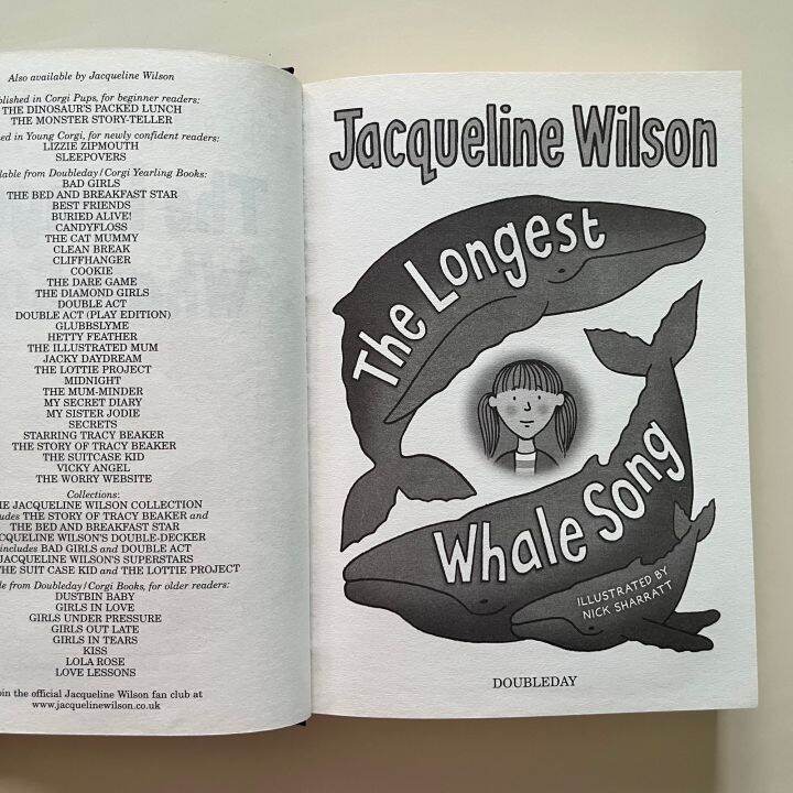 chapterbooks-fictionbooks-วรรณกรรมเยาวชน-jacqueline-wilson-the-longest-whale-song