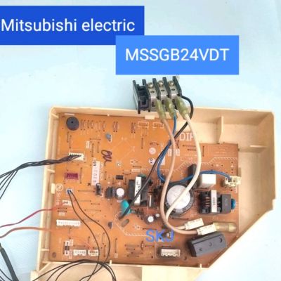 แผงวงจรคอยล์เย็นแอร์ Mitsubishi electric :  MSSGB24VDT (DM76Y379G05)**อะไหล่แท้ อะไหล่ถอด
