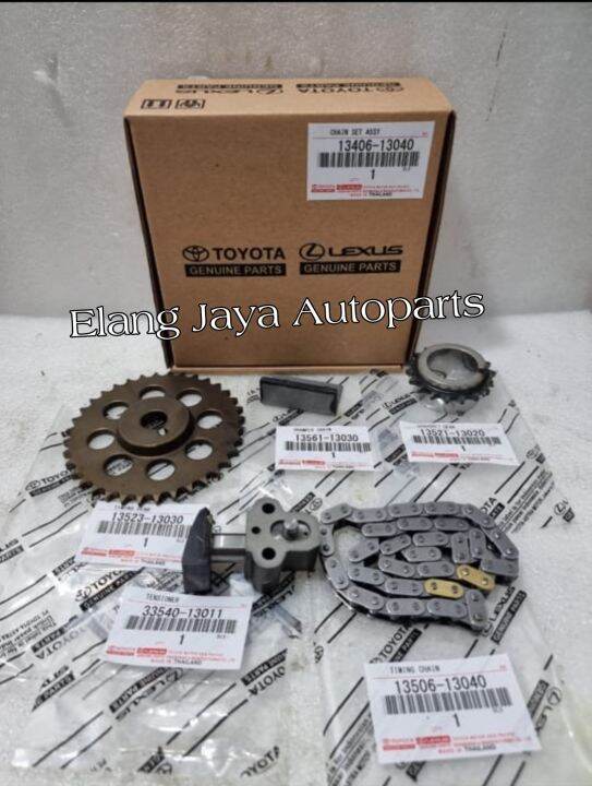 Timing Chain Set Rantai Keteng Set Kijang 5k Kijang 7k Chain Set Toyota