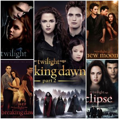 [DVD HD] แวมไพร์ ทไวไลท์ ครบ 5 ภาค-5 แผ่น Vampire Twilight 5-Movie Collection #หนังฝรั่ง #แพ็คสุดคุ้ม - โรแมนติก แฟนตาซี
