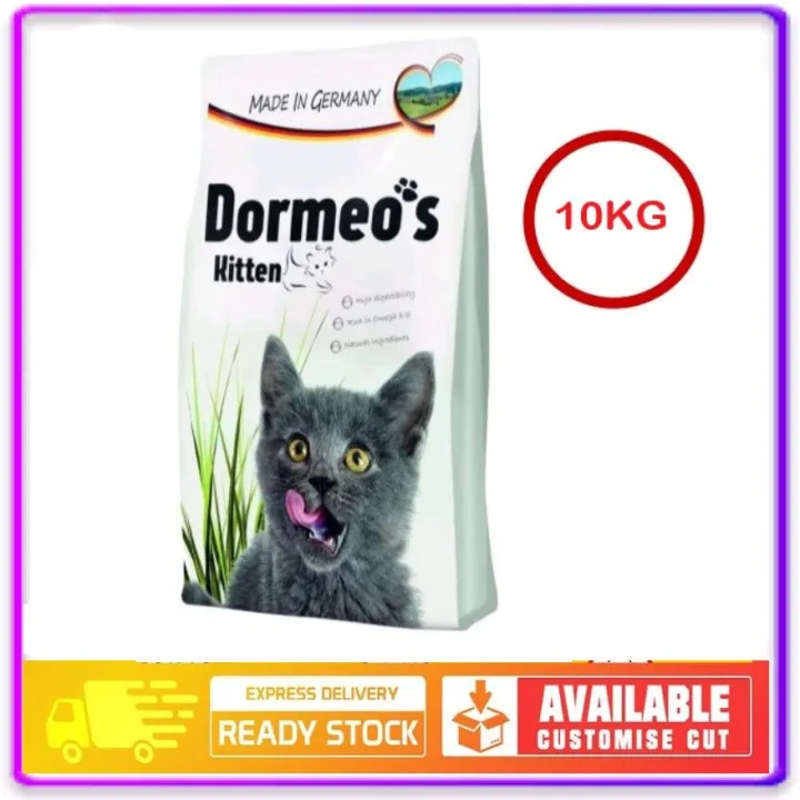 *Ready Stock* DORMEO'S Kitten Cat Food 10kg / Cat Food / Makanan Kucing