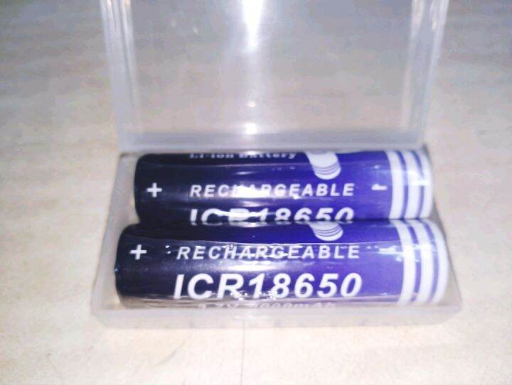 nexcell-ถ่านชารจ์ลิเทียมไออ้อน-6000-mah-icr18650-3-7-v-2-ก้อน-rechargeable-lithium-li-ion-battery-สำหรับเครื่องใช้ถ่านพลังสูง-สีม่วง