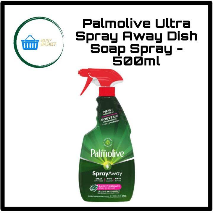 Palmolive Ultra Spray Away Dish Soap Spray 500ml Lazada PH