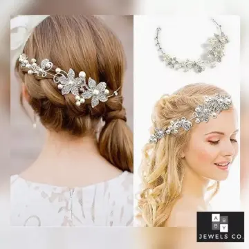 Wedding headdress for clearance bridesmaids