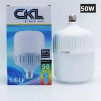 CKL หลอดไฟ LED Bulb Light ทรงกระบอก 50W แบบประหยัดไฟ ความสว่าง6500K