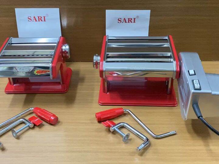 SARI Stainless Steel Manual Noodle Maker Machine / Noodle Machine