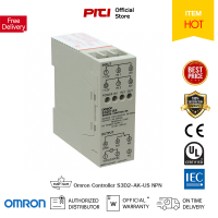 Omron Controller S3D2-AK-US เอาท์พุต รีเลย์ อินพุต NPN การทำงาน AND Sensor Controller