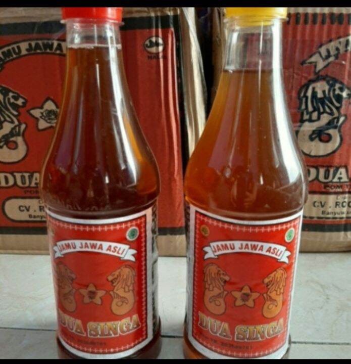 Jamu Jawa Asli Cap Dua Singa Ml Produk Original Pabrik Lazada Indonesia