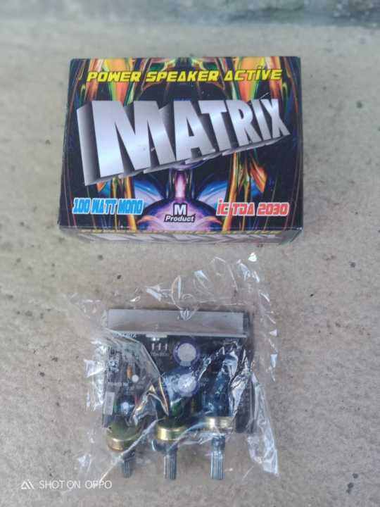 kit driver power speaker aktif 100 Watt mono tda | Lazada Indonesia