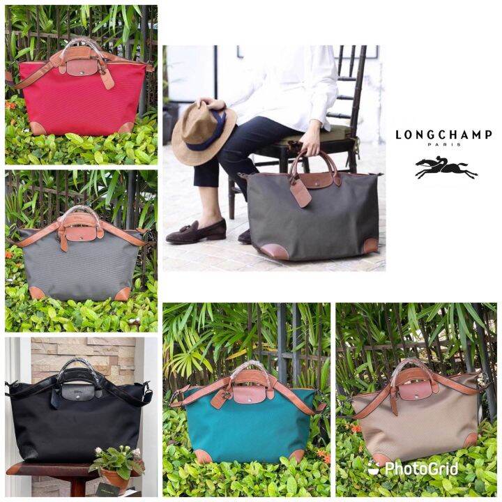 LONGCHAMP BOXFORD TRAVEL BAG L Lazada.co.th