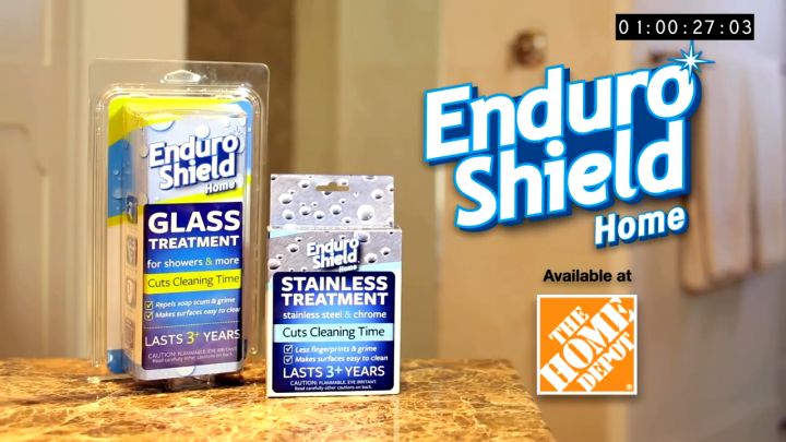 Easy clean stainless steel coating - EnduroShield easy clean