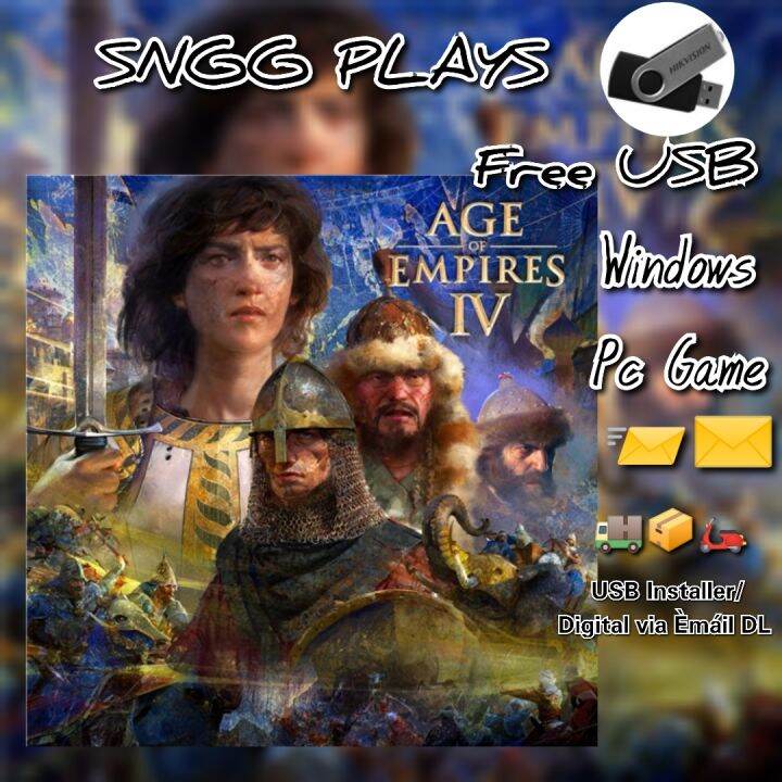 Age of Empires IV ( DLCs )/ PC Game Installer Lazada PH