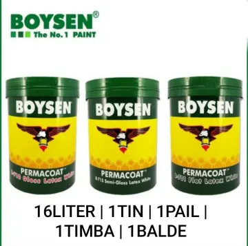 Boysen Quick Dry Enamel Flat Black - 1L