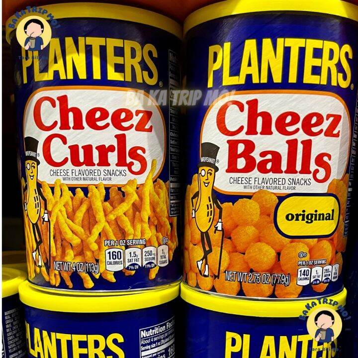 Planters Cheez Curls 113g, Cheez Balls 77g Lazada PH
