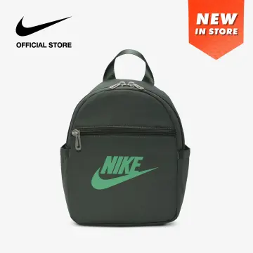 nike women sportswear futura 365 faux fur mini backpack 6l guava ice guava  ice black