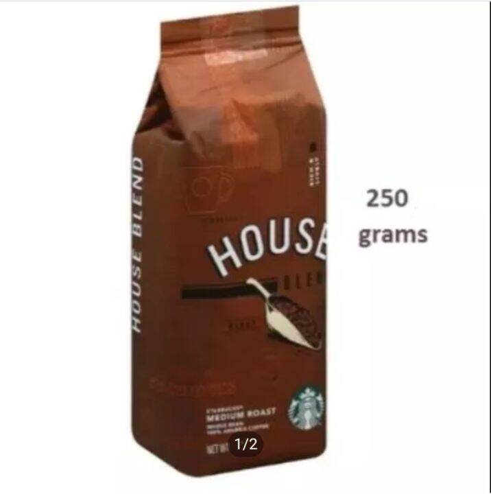 STARBUCKS COFFEE BEANS HOUSE BLEND 250G Lazada PH