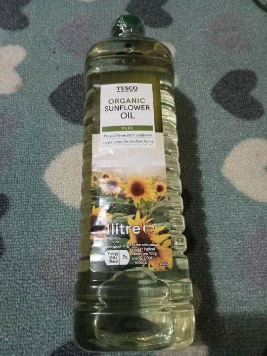 TESCO ORGANIC SUNFLOWER OIL 1L Lazada PH
