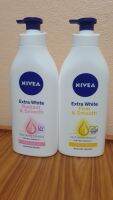 NIVEA Extra white 2 สูตร แยกขาย ขวดละ600ML  Exp: 2025 แท้ 100%