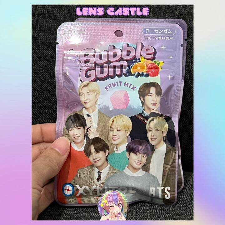 Lotte Xylitol x BTS Bubblegum (fruit mix) 30g Lazada PH