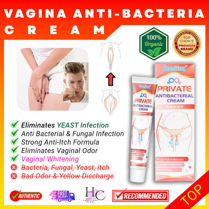 Sumifun Private Part Antibacterial Cream Vaginal Yeast Infection Cream Treatment Medicine 3412