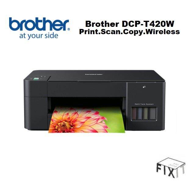 BROTHER DCP-T420W (WIRELESS) AIO INK TANK PRINTER | Lazada