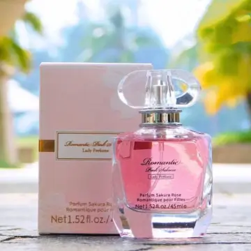 Romantic pink perfume hot sale