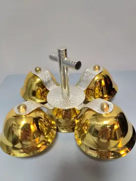 Altar bell/ Mass bell (5 bells made of brass)