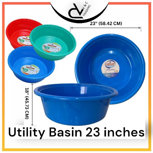 Multipurpose Plastic Basin Heavy Duty Orocan Basin Palangana Palanggana ...