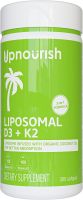 UpNourish Liposomal D3 &amp; K2 MK-7, Advanced Absorption for Optimal Bone and Immune Health, Supplies 5000 IU 125 mcg D3 and 100 mcg k2 with Organic Coconut Oil, 365 Mini softgels