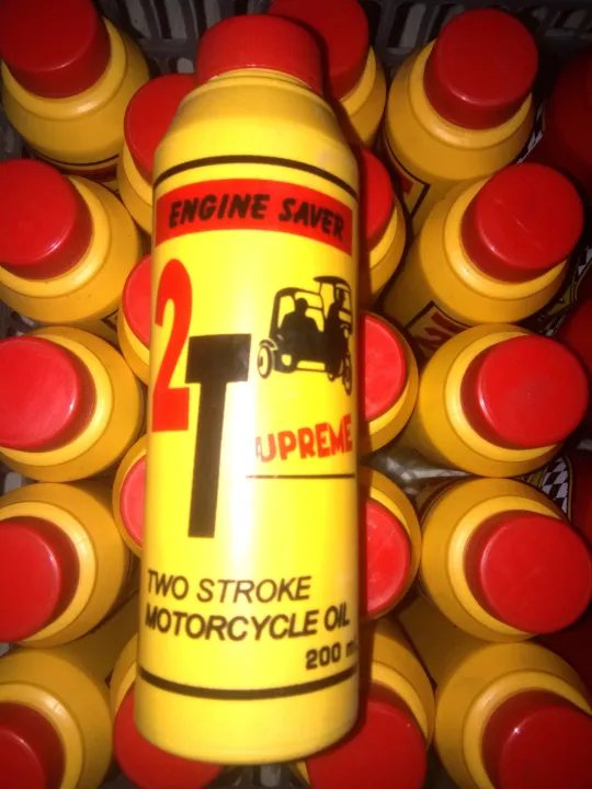 2T SUPREME ENGINE SAVER for 2 stroke motorcycle oil 200mL Lazada PH