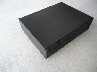 กล่องอลูมิเนียมสีดำ ขนาด 82 X 27 X 100mm