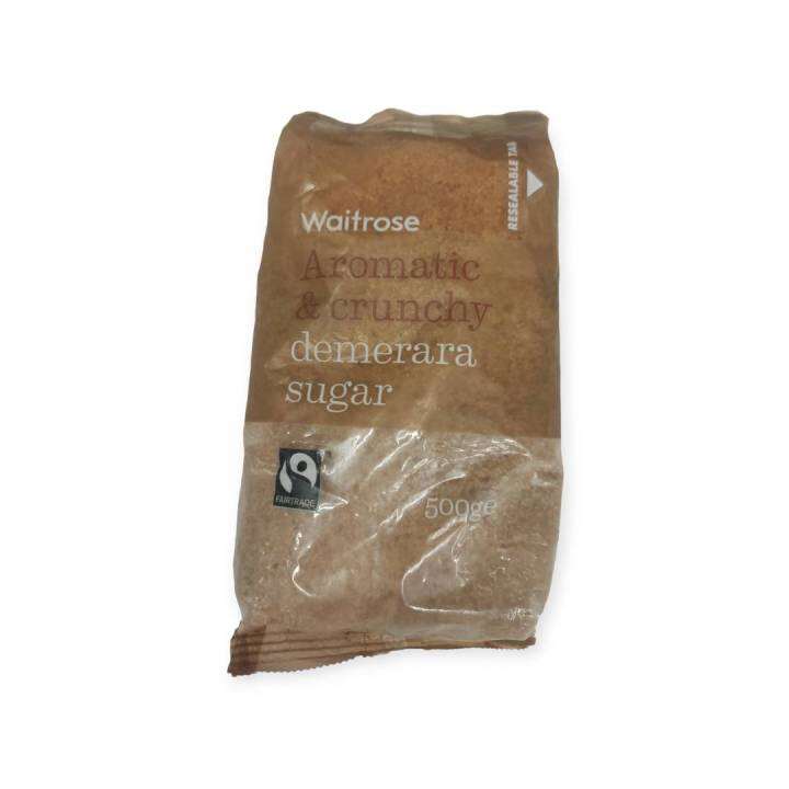 waitrose-demerara-sugar500g-น้ำตาลทรายชนิดเม็ด-เวทโทรส-500กรัม