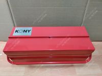 KONY กล่องเครื่องมือโลหะ กล่องเครื่องมือ 3 ชั้น สีแดง KN-BT007