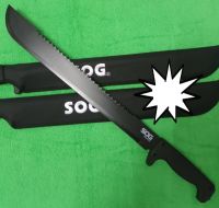 มีดยาว อุปกรณ์เดินป่า มีดปลายเรียว SOG SOG FARl ยาว (61cm) พร้อมชองผ้า มีดอเนกประสงค์ เหมาะกับการเดินป่า แคมปิ้ง สินค้าพร้อมส่ง