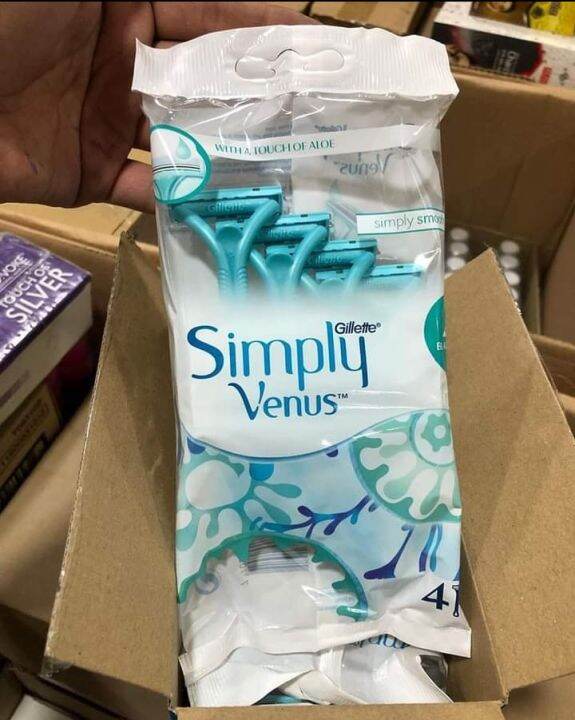 Simply Venus 2 blades Disposable Rasors 4pcs | Lazada PH