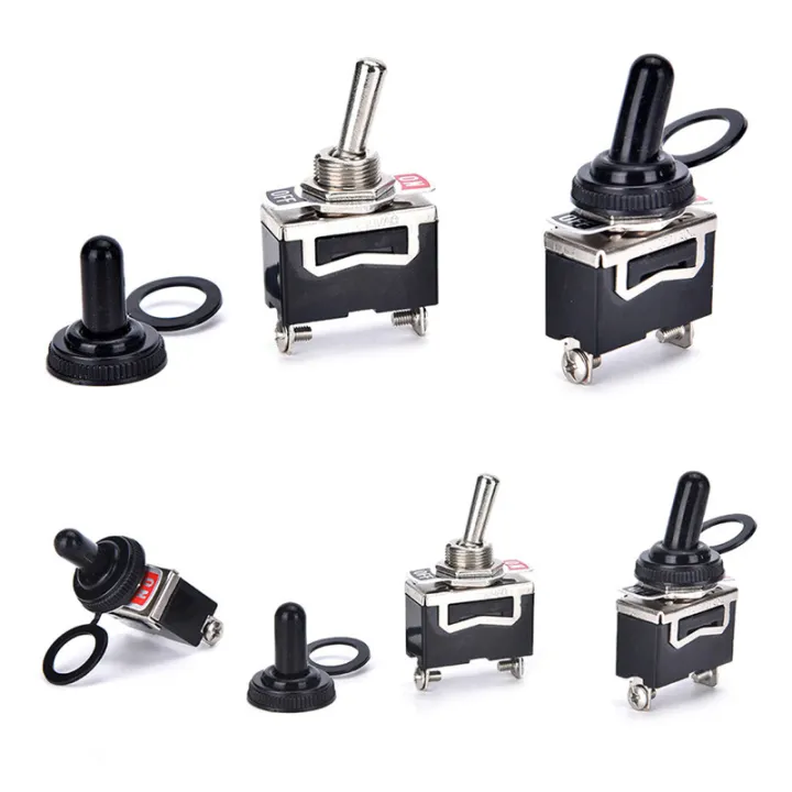 Johor SPST 2Pin Heavy Duty 20A 125V ON/OFF Position Toggle Switch for ...