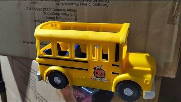 [PRE ORDER] 100% Original Cocomelon Super Baby Jojo Yellow School Bus ...