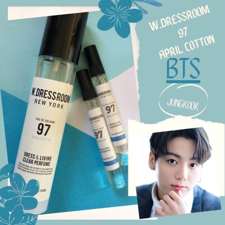 DECANT/TAKAL (10ml) W.DRESSROOM Eau De Cologne 97 April Cotton BTS