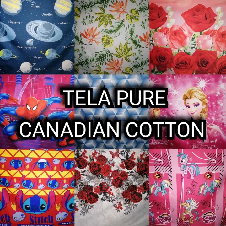 Tela Pure Canadian Cotton Fabric Sold Per Yard | Lazada PH